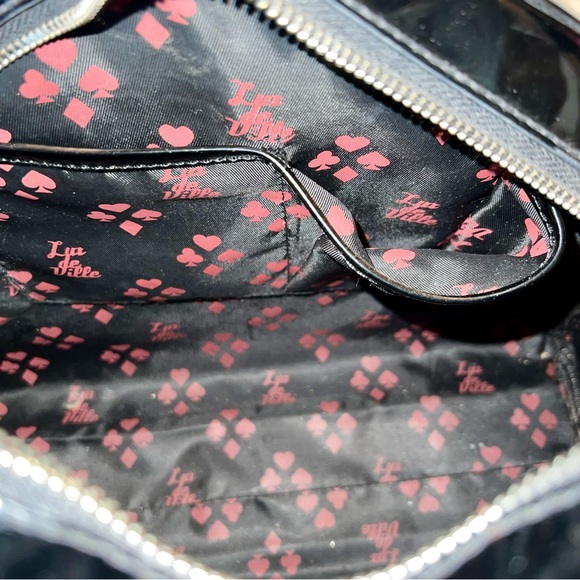 Lux de Ville Black Jack Card Suits Silver and Black Bowler - Picture 12 of 16